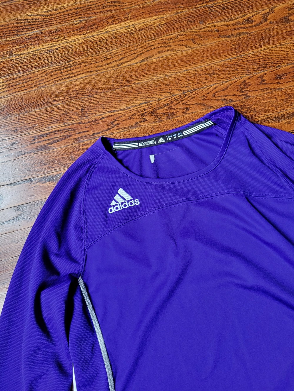 Adidas Climacool Womens Long Sleeve Crew Neck Athletic Pullover Size M Running - Picture 5 of 15